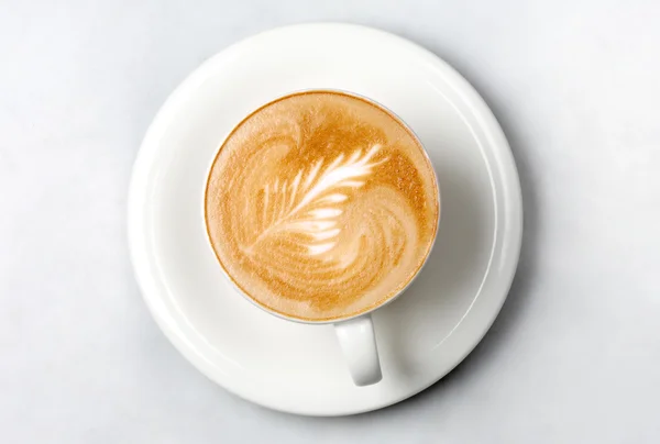 Professional barista coffee cup — Stock Photo, Image