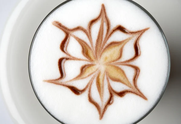 Barista latte káva — Stock fotografie