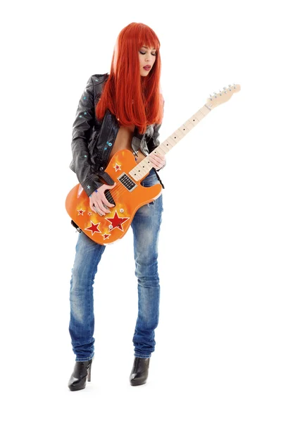 Kytara babeギターの可愛い人 — Stock fotografie