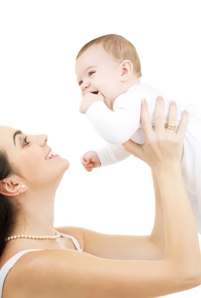 Bebê e mamãe — Fotografia de Stock