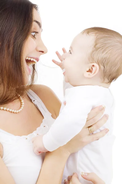 赤ちゃんとママ — ストック写真