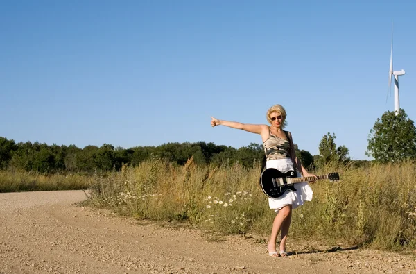 stock image Hitch-hiker