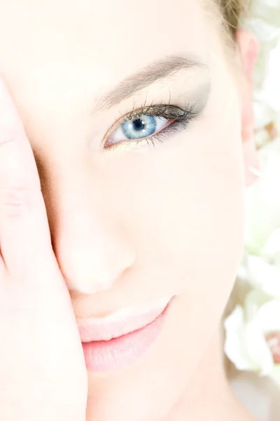 Olhos azuis — Fotografia de Stock