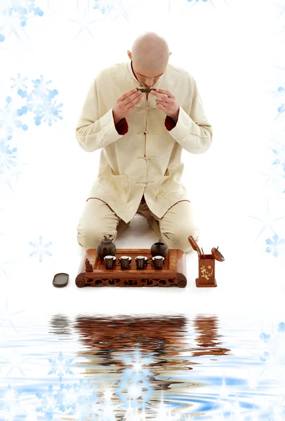 stock image Tea ceremony master