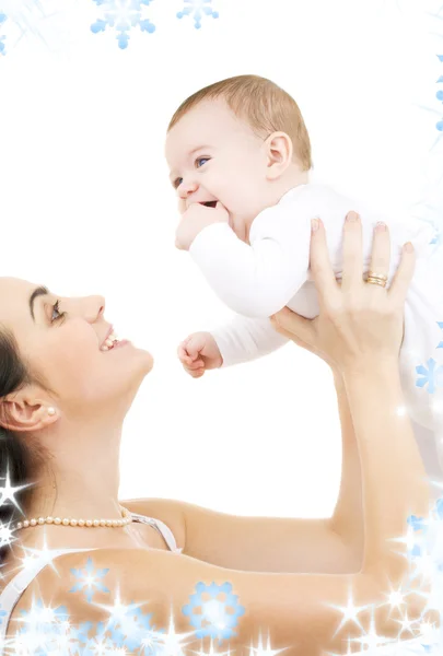 Baby en mama — Stockfoto