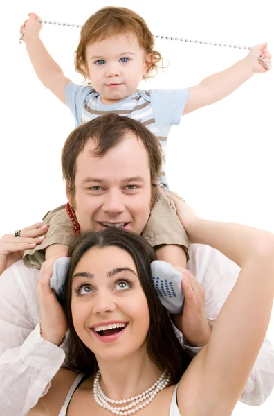 幸せな家族 — ストック写真