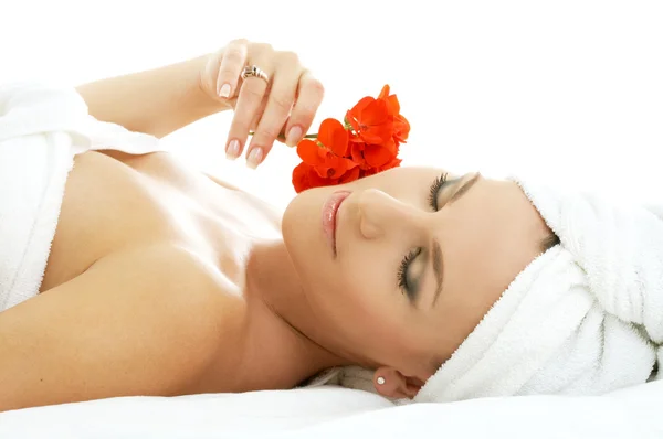 Spa relaxation Stock Picture