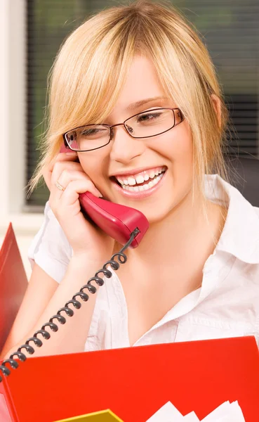 Office girl Stock Picture