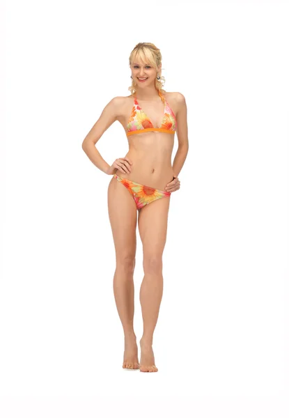 Beautiful woman in bikini — Stock Photo, Image
