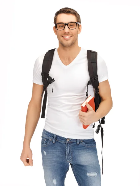 Travelling student — Stock Photo, Image