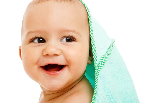 Laughing infant — Stock Photo, Image