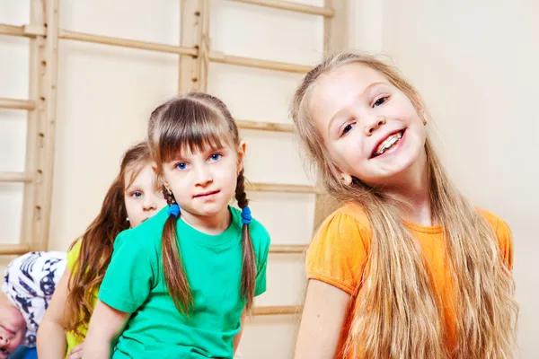 Cheerful kids group — Stock Photo, Image