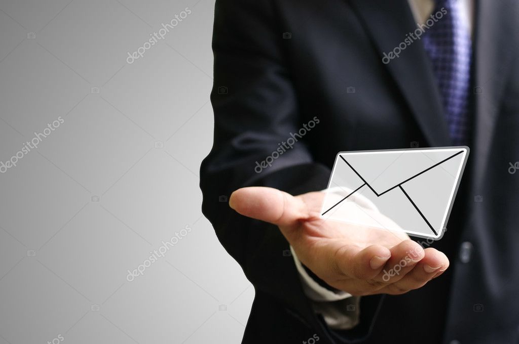 Contact Us By Email Stock Photo Pixbox77 11556017