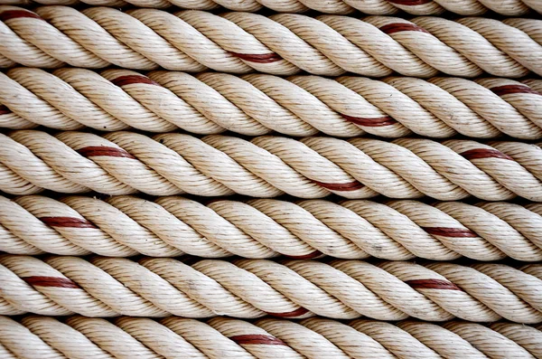 Stap of rope pattern background — Stock Photo, Image