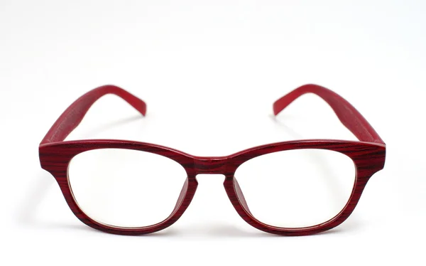 Мужские очки на белом фоне — стоковое фото