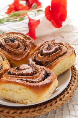 haşhaş tohumu ile buns