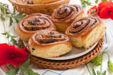 haşhaş tohumu ile buns