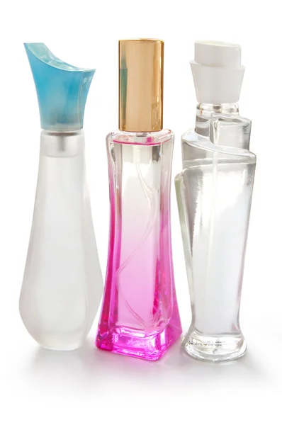 stock image Perfume in a glass bottles