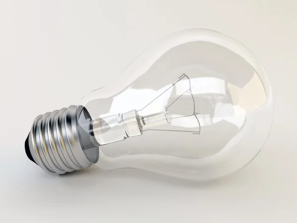 3d light bulb — Stock Photo, Image
