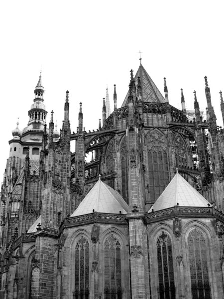 Собор Святого Вита в Пражском замке — стоковое фото