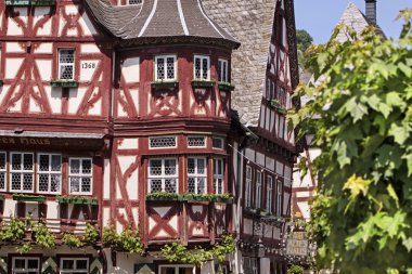 Historic half-timbered house clipart