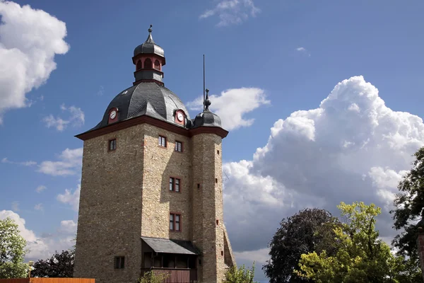 Κατοικημένη Πύργος του παλατιού του vollrads — Φωτογραφία Αρχείου