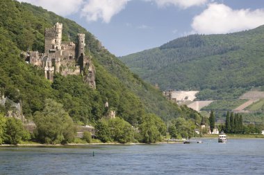 Castle Reichenstein (Middle Rhine Valley) clipart