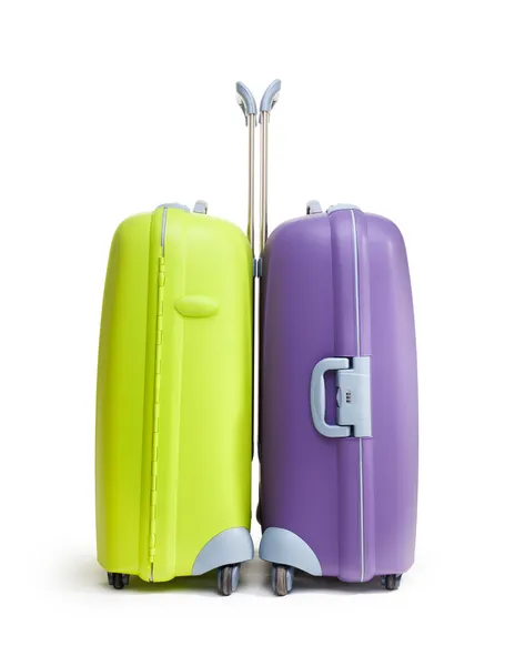 Two big hard suitcases — Stock Photo, Image