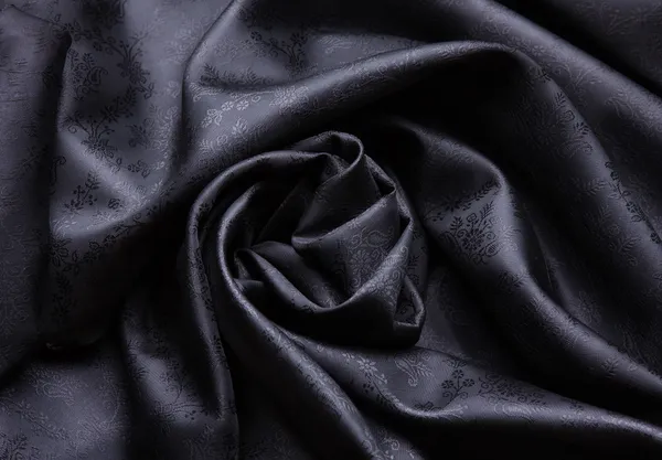 Mooi gevouwen zijde stof — Stockfoto