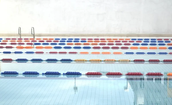 Corsie piscina — Foto Stock