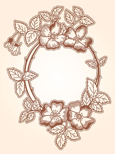 花のビーズ状の物 — ストックベクタ