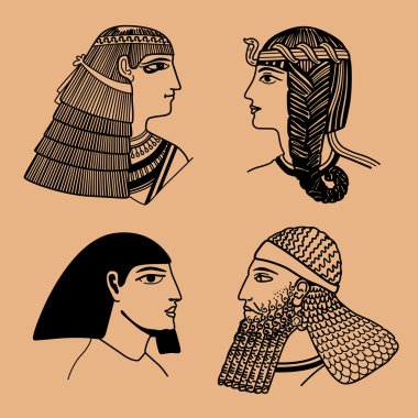 Head Egyptians clipart
