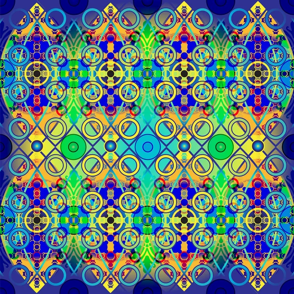Abstrakti symmetrinen kuvio — vektorikuva