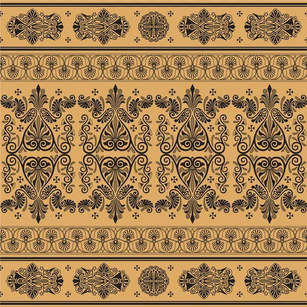Antika dekorativa mönster — Stock vektor