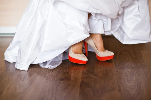 Boty pro nevěstu — Stock fotografie