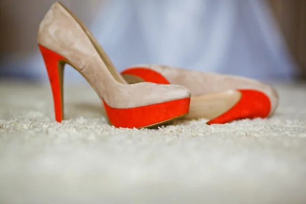 stock image Shoes for the bride