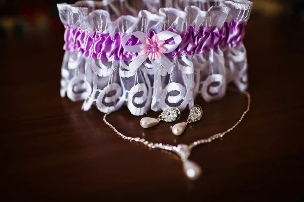 Wedding garter — Stock Photo, Image