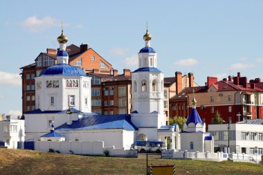 Paraskeva Pjatnitsy's temple in Kazan clipart