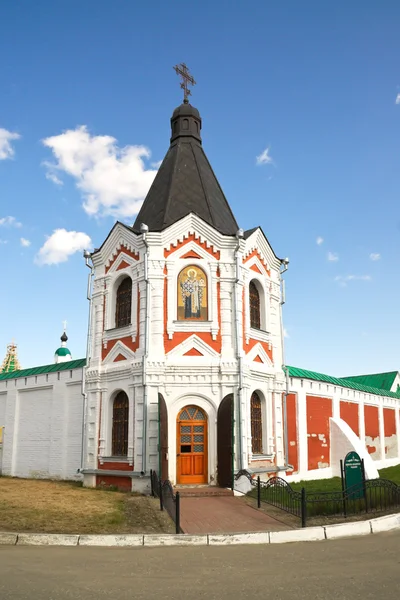 冬のガウジΜεταμορφώσεως Ιερά Μονή. πόλη του moore στη Ρωσία — Φωτογραφία Αρχείου