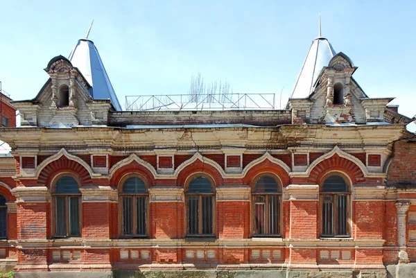 stock image Fragment of an old house