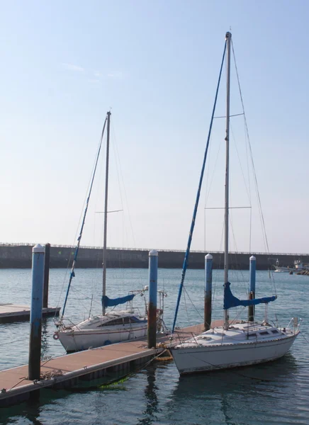 stock image Yacht in dock