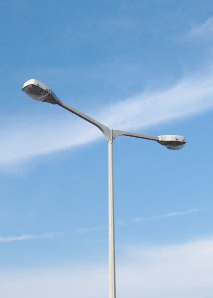 stock image Street lamp background in sky