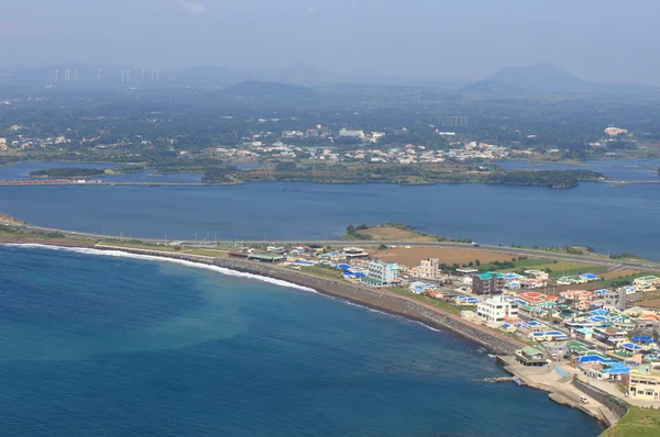 Krajobraz wyspy jeju Zdjęcie Stockowe