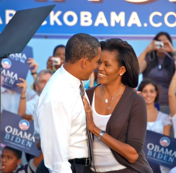 Barack Obama y Michelle Obama — Fotos de Stock