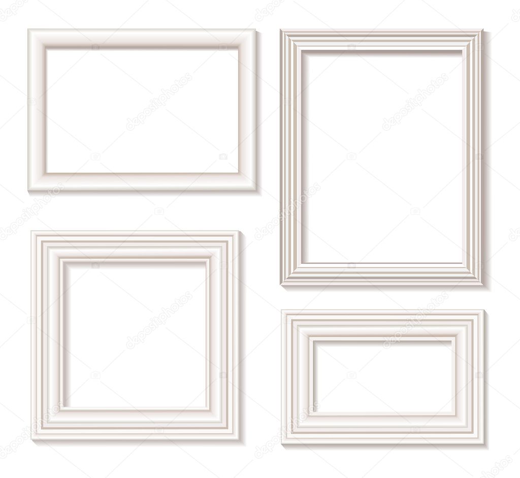 Picture frame white