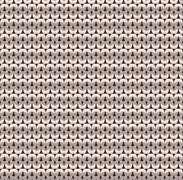Mauvais côté tricoté sans couture — Image vectorielle