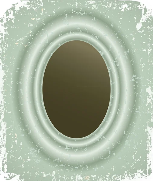 楕円形の写真フレーム — ストックベクタ