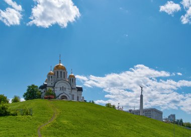 Temple of the Martyr St. George clipart