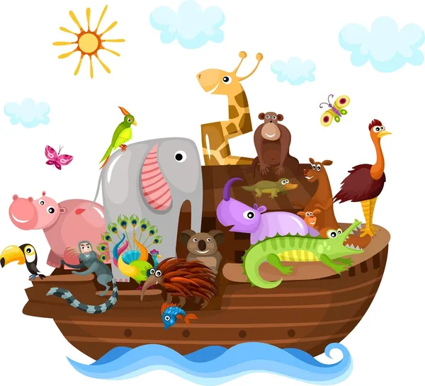 Noah's Ark — Stock Vector
