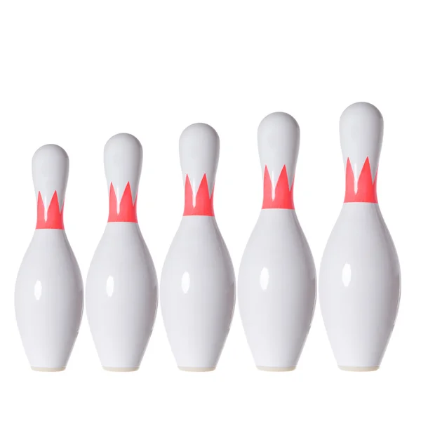 Bowling skittle. A number of pins, the pyramid — Stock Photo © A.Pavlov